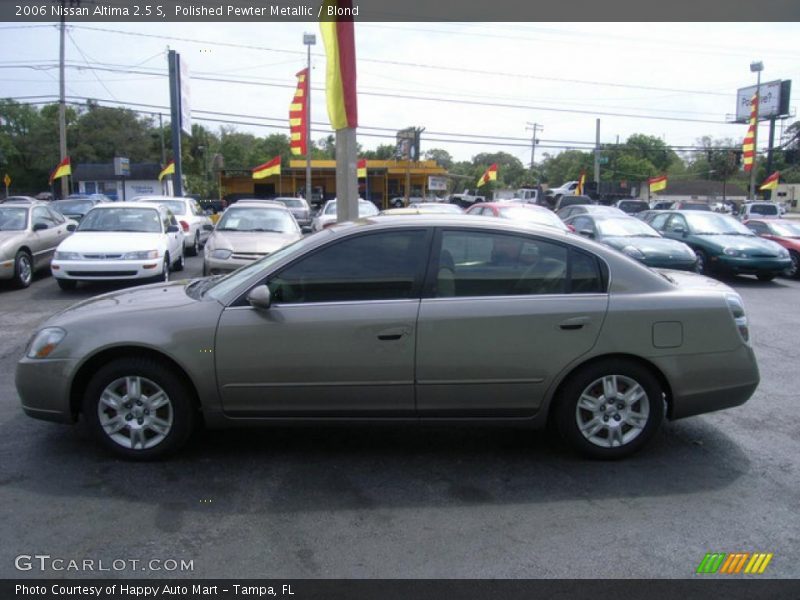 Polished Pewter Metallic / Blond 2006 Nissan Altima 2.5 S