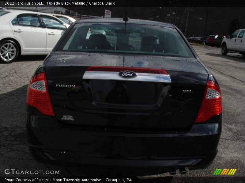 Tuxedo Black Metallic / Charcoal Black 2012 Ford Fusion SEL