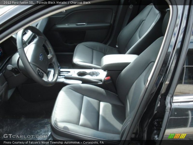 Tuxedo Black Metallic / Charcoal Black 2012 Ford Fusion SEL