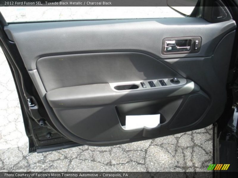 Tuxedo Black Metallic / Charcoal Black 2012 Ford Fusion SEL