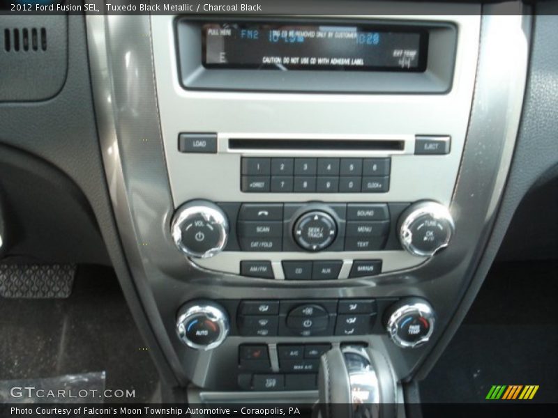 Tuxedo Black Metallic / Charcoal Black 2012 Ford Fusion SEL