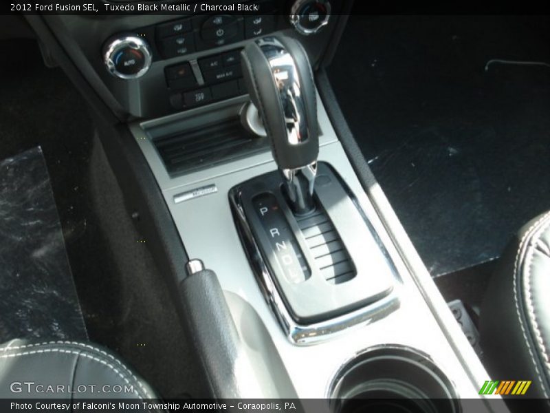 Tuxedo Black Metallic / Charcoal Black 2012 Ford Fusion SEL