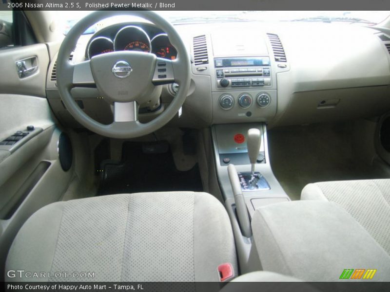 Polished Pewter Metallic / Blond 2006 Nissan Altima 2.5 S