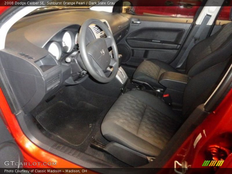Sunburst Orange Pearl / Dark Slate Gray 2008 Dodge Caliber SE