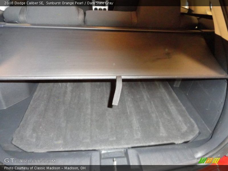 Sunburst Orange Pearl / Dark Slate Gray 2008 Dodge Caliber SE