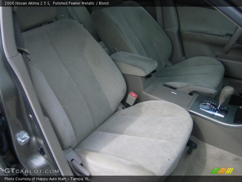 Polished Pewter Metallic / Blond 2006 Nissan Altima 2.5 S