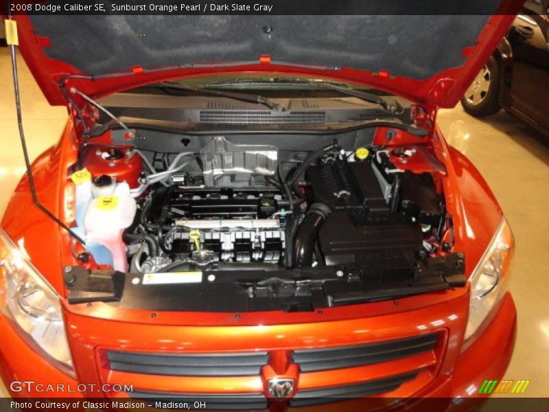 Sunburst Orange Pearl / Dark Slate Gray 2008 Dodge Caliber SE