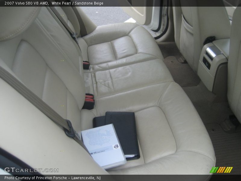 White Pearl / Sandstone Beige 2007 Volvo S80 V8 AWD