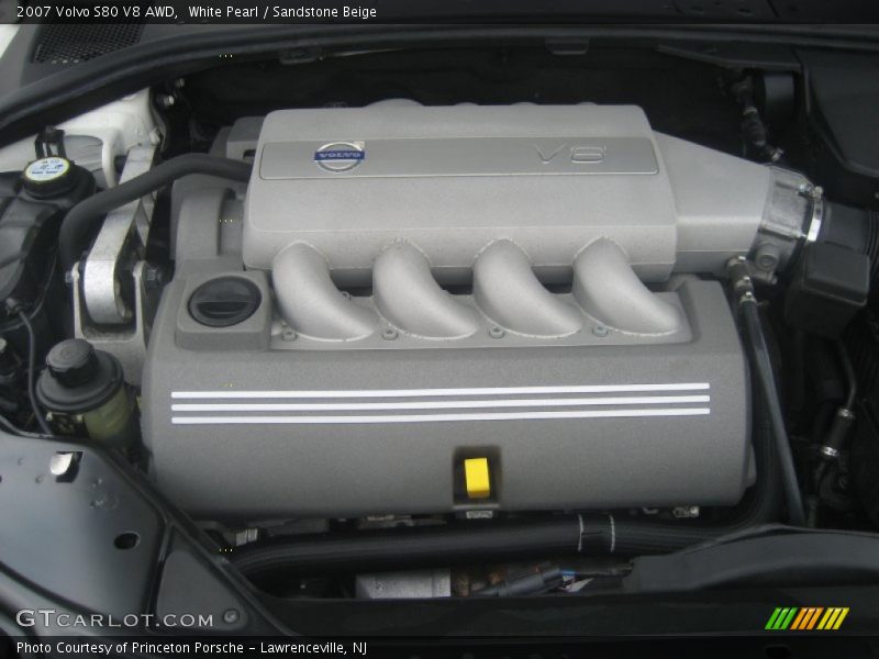 White Pearl / Sandstone Beige 2007 Volvo S80 V8 AWD