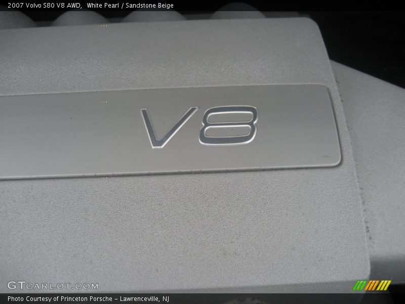 White Pearl / Sandstone Beige 2007 Volvo S80 V8 AWD