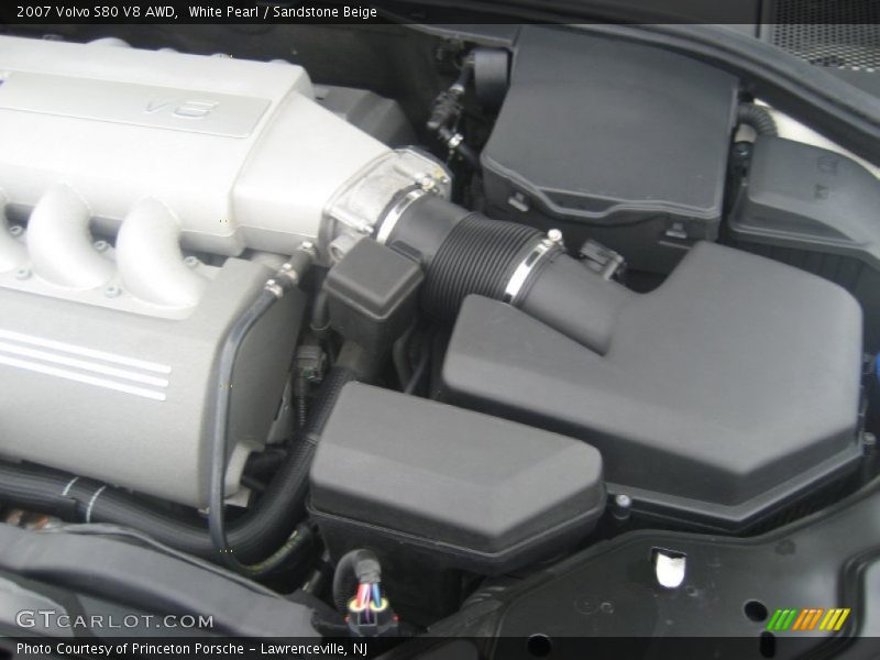 White Pearl / Sandstone Beige 2007 Volvo S80 V8 AWD