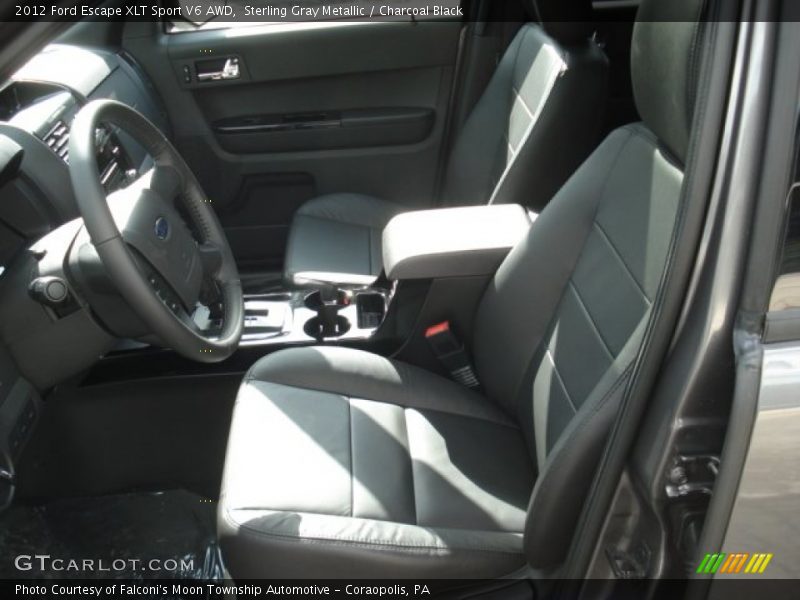 Sterling Gray Metallic / Charcoal Black 2012 Ford Escape XLT Sport V6 AWD