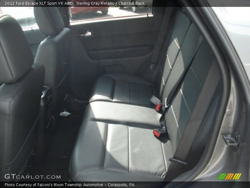 Sterling Gray Metallic / Charcoal Black 2012 Ford Escape XLT Sport V6 AWD