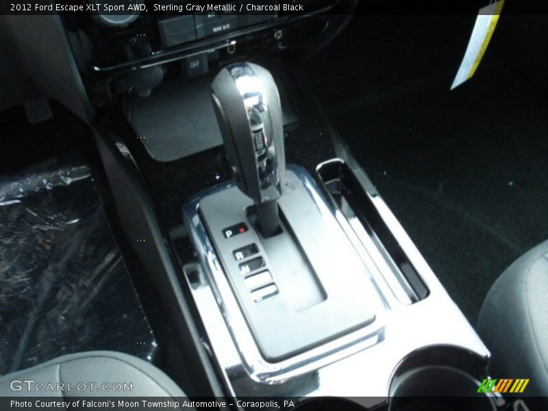 Sterling Gray Metallic / Charcoal Black 2012 Ford Escape XLT Sport AWD
