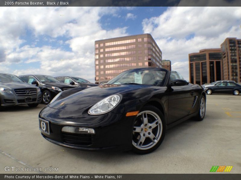 Black / Black 2005 Porsche Boxster
