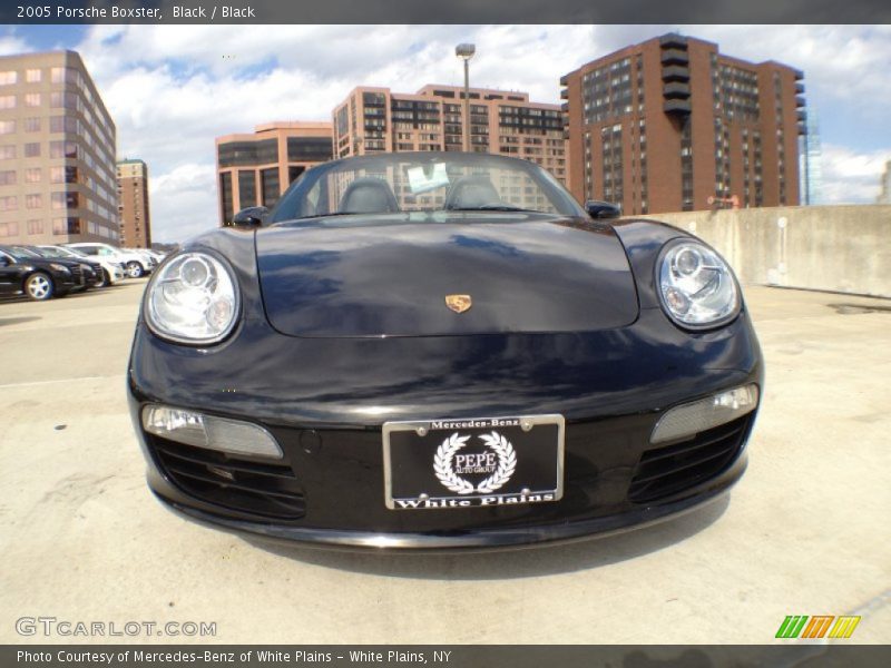 Black / Black 2005 Porsche Boxster
