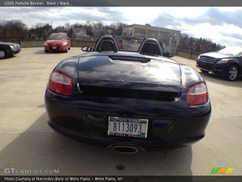 Black / Black 2005 Porsche Boxster