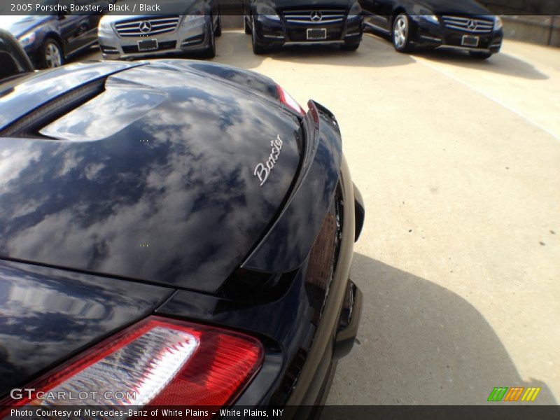 Black / Black 2005 Porsche Boxster