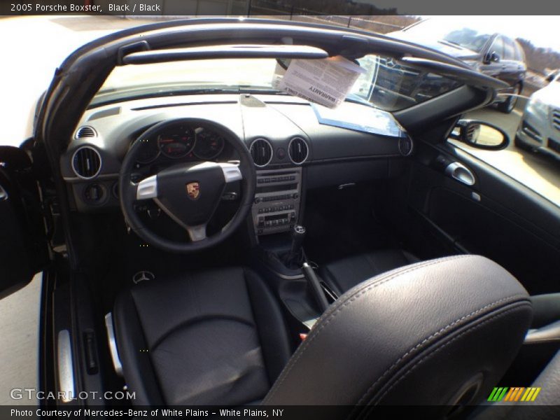 Black / Black 2005 Porsche Boxster