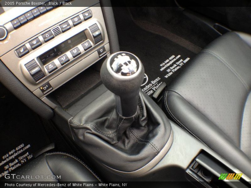 Black / Black 2005 Porsche Boxster
