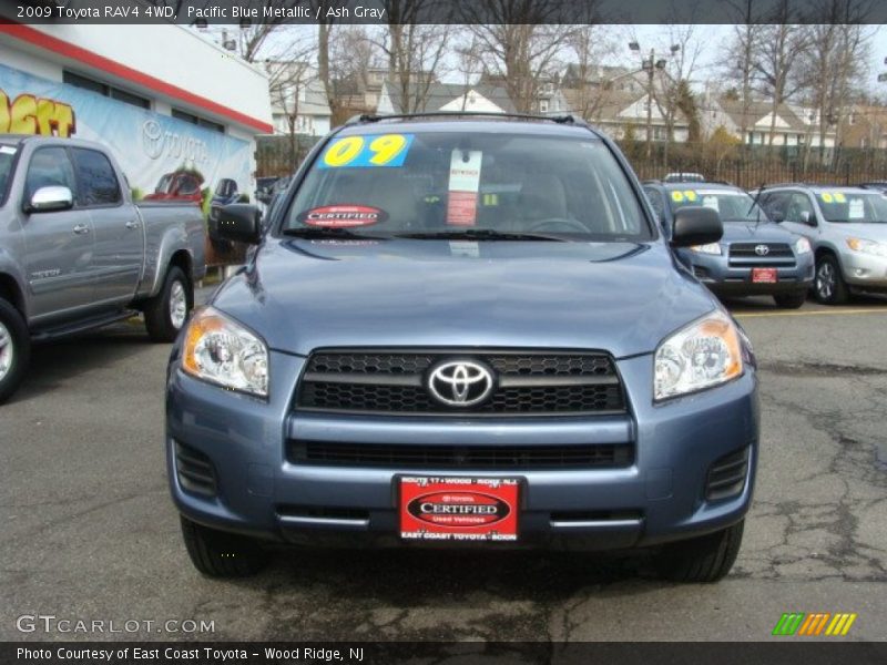 Pacific Blue Metallic / Ash Gray 2009 Toyota RAV4 4WD