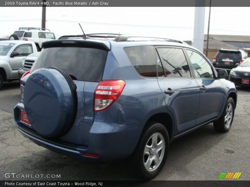 Pacific Blue Metallic / Ash Gray 2009 Toyota RAV4 4WD