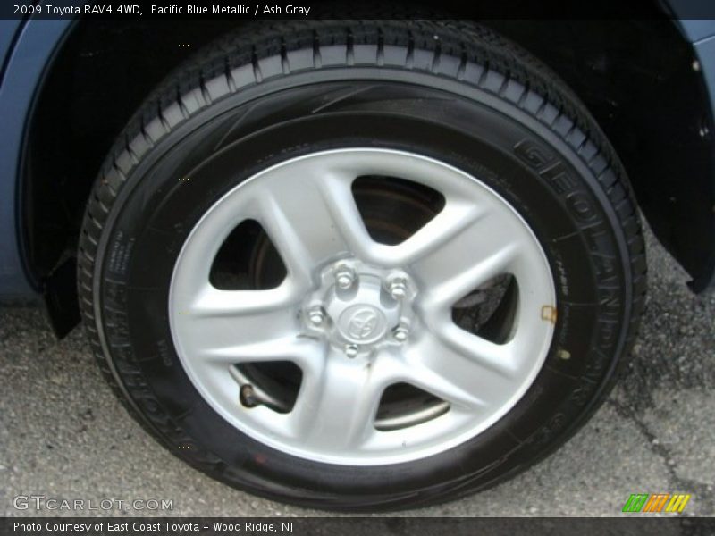 Pacific Blue Metallic / Ash Gray 2009 Toyota RAV4 4WD