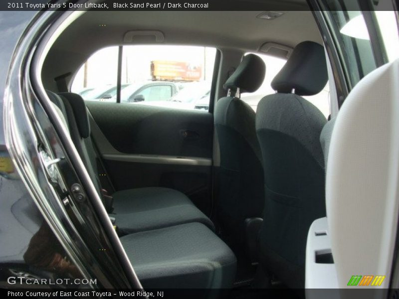 Black Sand Pearl / Dark Charcoal 2011 Toyota Yaris 5 Door Liftback