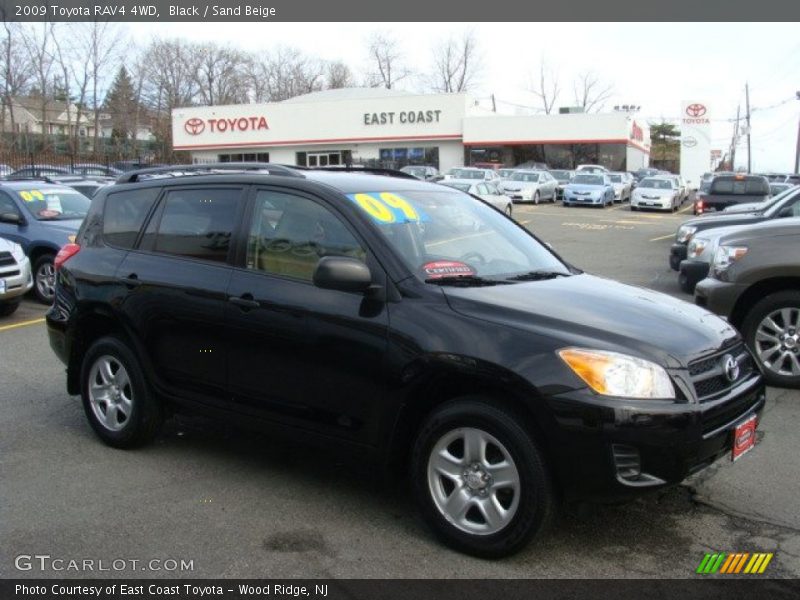 Black / Sand Beige 2009 Toyota RAV4 4WD