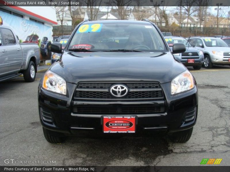 Black / Sand Beige 2009 Toyota RAV4 4WD