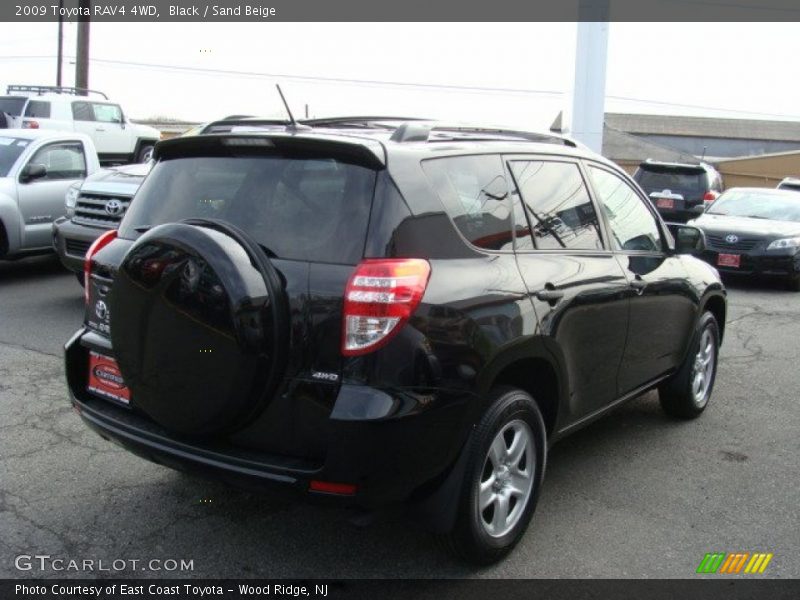 Black / Sand Beige 2009 Toyota RAV4 4WD