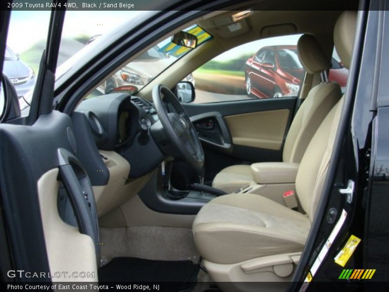Black / Sand Beige 2009 Toyota RAV4 4WD