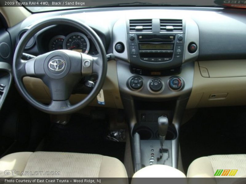 Black / Sand Beige 2009 Toyota RAV4 4WD