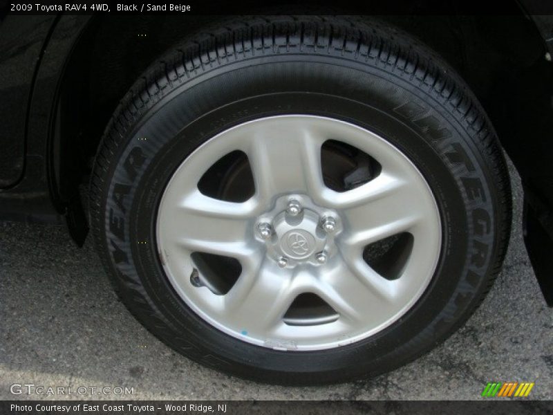 Black / Sand Beige 2009 Toyota RAV4 4WD