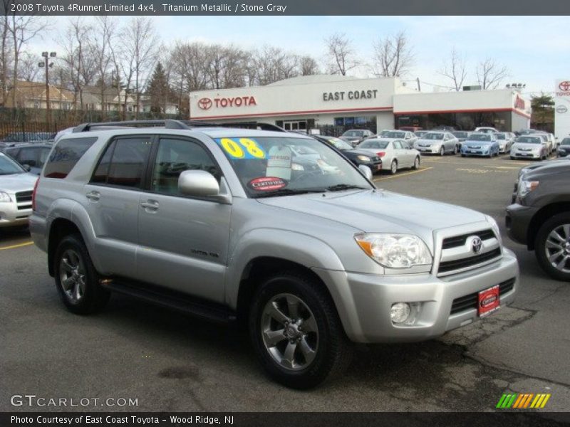 Titanium Metallic / Stone Gray 2008 Toyota 4Runner Limited 4x4