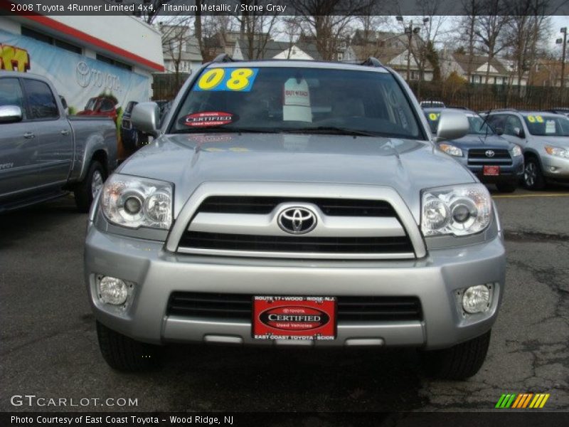 Titanium Metallic / Stone Gray 2008 Toyota 4Runner Limited 4x4