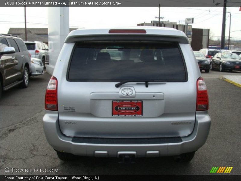 Titanium Metallic / Stone Gray 2008 Toyota 4Runner Limited 4x4