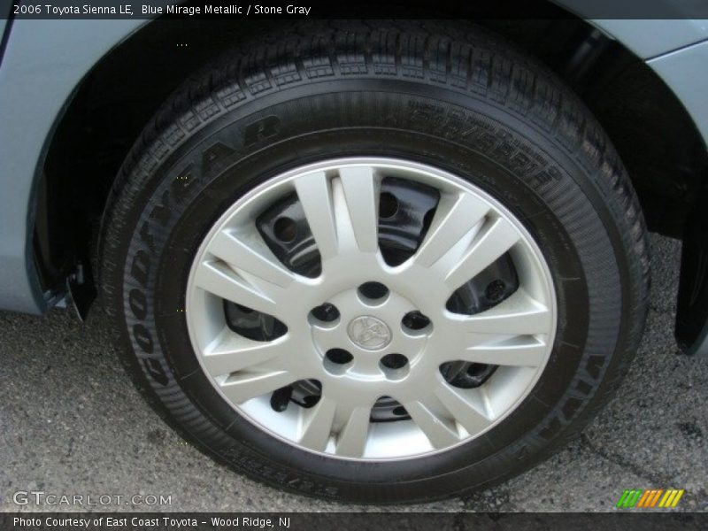 Blue Mirage Metallic / Stone Gray 2006 Toyota Sienna LE