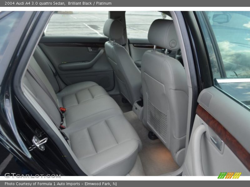 Brilliant Black / Platinum 2004 Audi A4 3.0 quattro Sedan