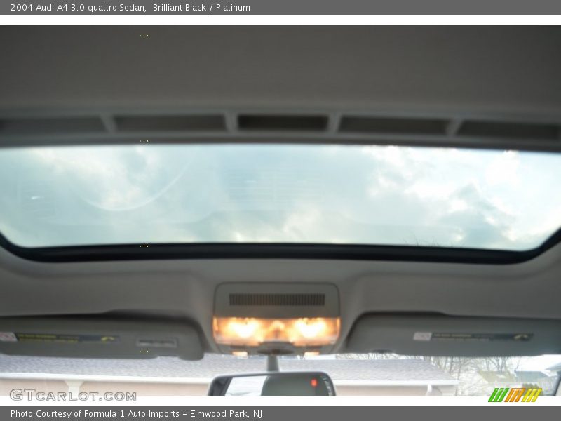 Brilliant Black / Platinum 2004 Audi A4 3.0 quattro Sedan