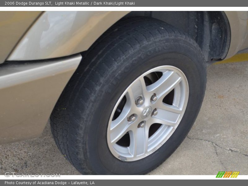 Light Khaki Metallic / Dark Khaki/Light Khaki 2006 Dodge Durango SLT