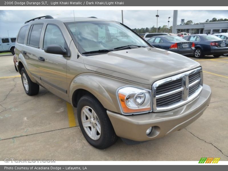 Light Khaki Metallic / Dark Khaki/Light Khaki 2006 Dodge Durango SLT
