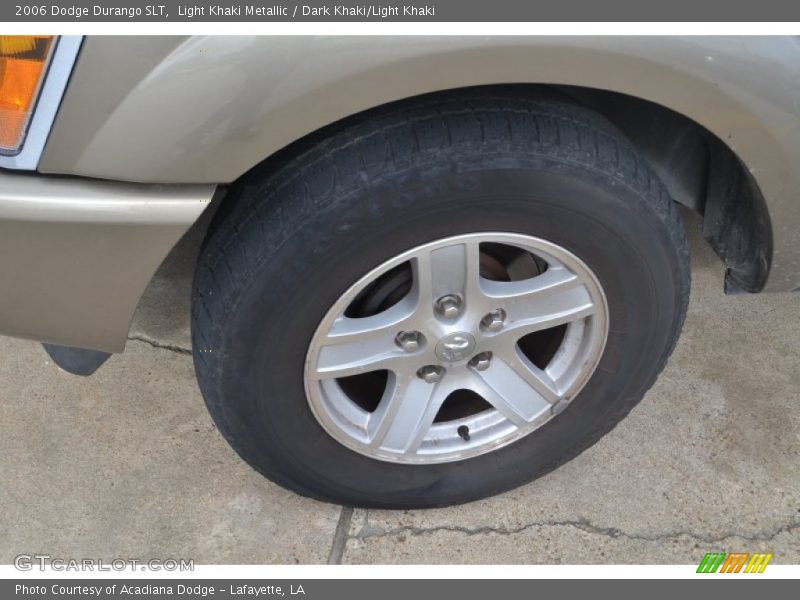 Light Khaki Metallic / Dark Khaki/Light Khaki 2006 Dodge Durango SLT