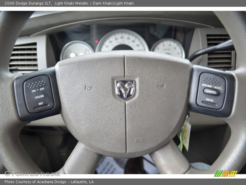 Light Khaki Metallic / Dark Khaki/Light Khaki 2006 Dodge Durango SLT