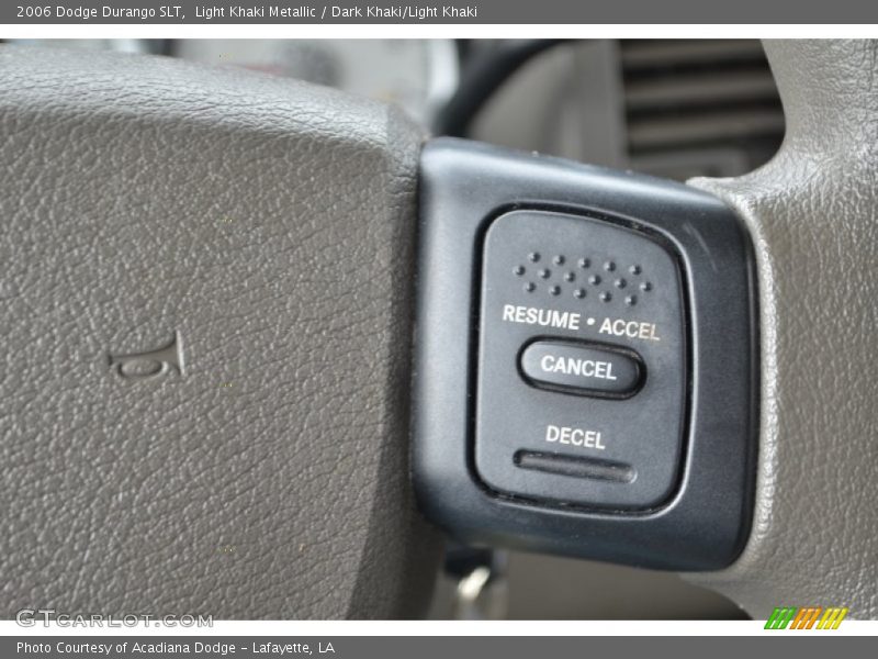 Light Khaki Metallic / Dark Khaki/Light Khaki 2006 Dodge Durango SLT