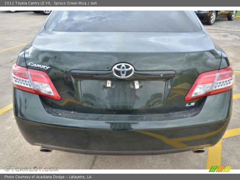 Spruce Green Mica / Ash 2011 Toyota Camry LE V6