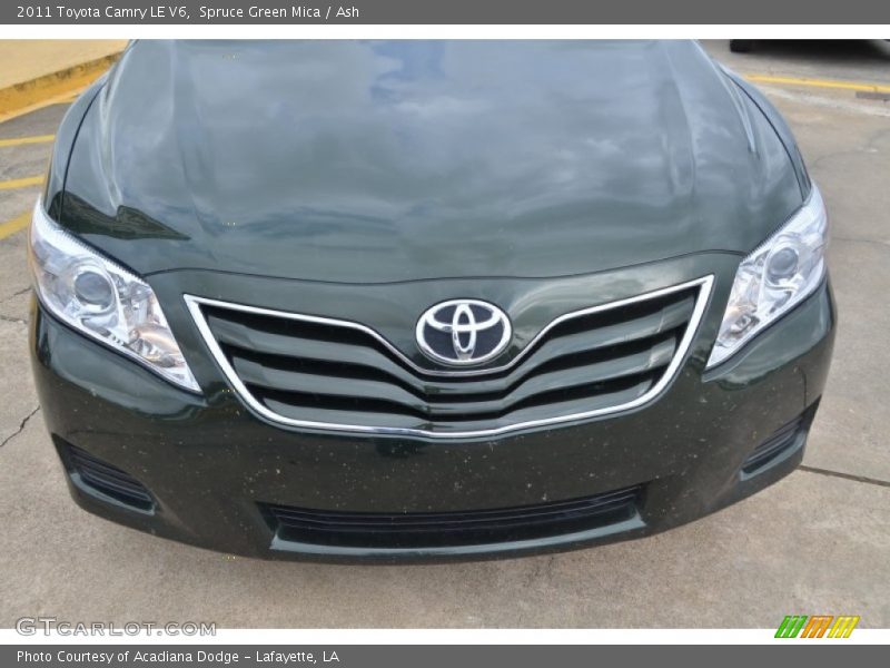 Spruce Green Mica / Ash 2011 Toyota Camry LE V6
