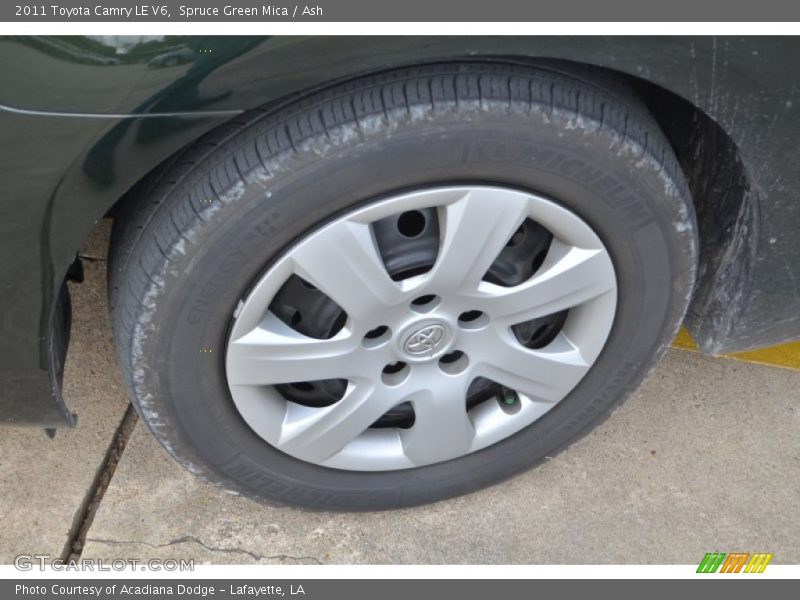 Spruce Green Mica / Ash 2011 Toyota Camry LE V6
