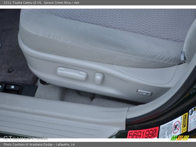 Spruce Green Mica / Ash 2011 Toyota Camry LE V6