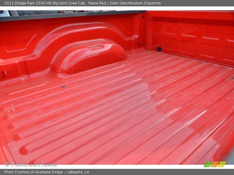 Flame Red / Dark Slate/Medium Graystone 2011 Dodge Ram 2500 HD Big Horn Crew Cab